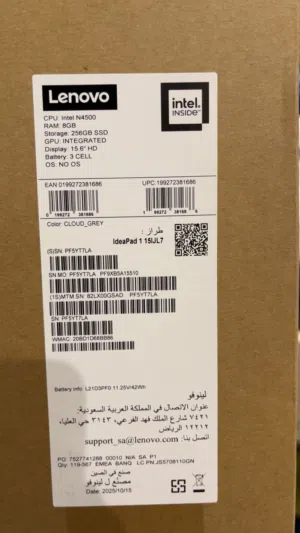 لاب توب لينوفو جديد غير مستعمل