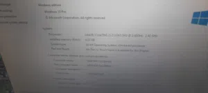 جهاز لابتوب  4جيجا  i3