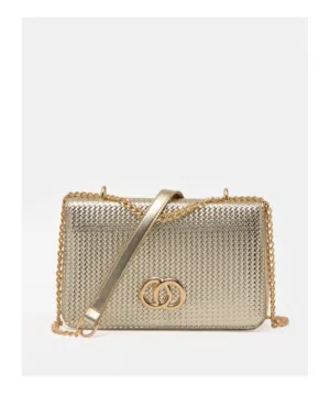 Women golden luxury bag
