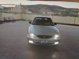 هونداي فيرنا 2009 اتوماتيك نضيفه وبحاله ممتازه اكسنت افانتي لانسر xd