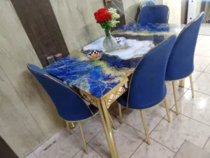 ميز طعام مع كراسي 150 الف