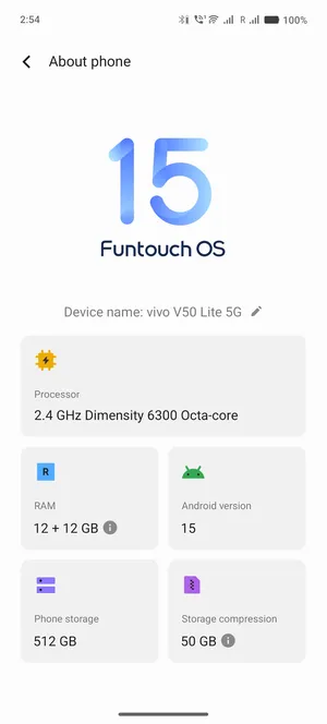 Vivo ‏Other ‏512 GB ‏Silver