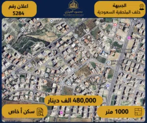 Residential Land for Sale in Amman Jubaiha