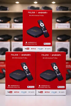 Smart TV Box – 8K UHD / Android 16 / 512GB Ram+1.5 TB Storage / All TV Channels - WhatsApp