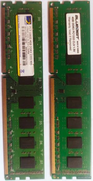 رامات كمبيوترDDR3   8G 4+4=8G