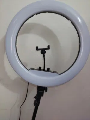 رينج لايت Led مع ستاند وحامل موبايل