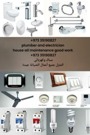 electrician and plumber good work house all maintenance