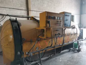 فرن حراري 3فاز لتلبيس إطارات الشاحنات الثقيلة والخفيفة سعة 10 إطارات