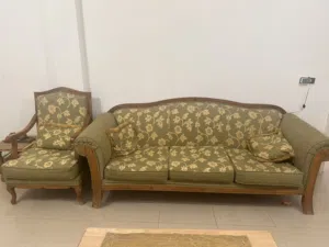 طقم كنب خشب زان