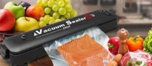 آلة تخزين الاطعمة Food Vacuum Sealer - جهاز سحب الهواء و تغليف الطعام جهاز فاكيوم لسحب الهواء
