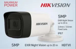 hikvision 5mp outdoor/indoor camera