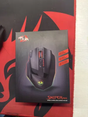 ماوس قيمينق ريد دراقون SNIPER PRO WIRED AND WIRELESS GAMING MOUSE