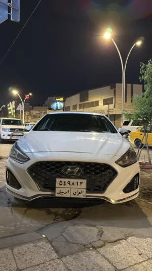 هيونداي سوناتا سبورت وارد أمريكي ابيض 2018