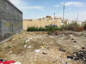 قطعة للبيع زراعي اصولي  بالجزيرة شارع زين العابدين