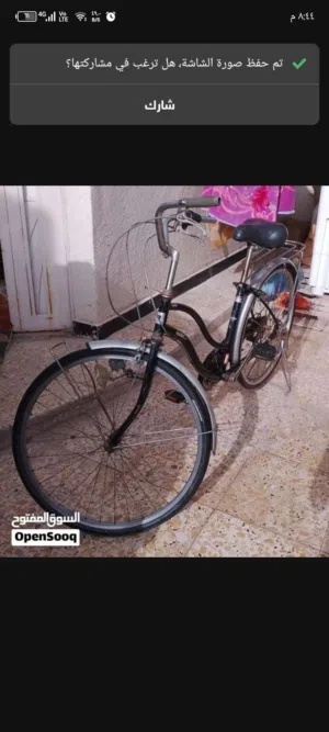 دراجه هوائيه حجم 26 مثل ما تشوفونه جديد وكلش حلو ما مستخدم هواي تايرات جدد وكلشي نضيف ياباني باله كل