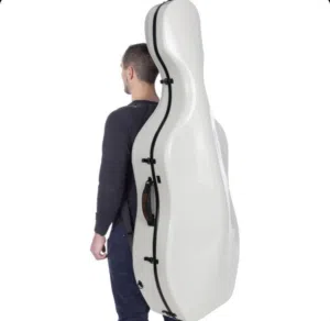 شنتة تشيللو فايبر – Fiberglass cello case UltraLight 4/4 White