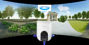 كاميرا واي فاي EZVIZ WIFI H8c Pro – رؤية بانورامية بدقة 2K+ وتحكم شامل 360°