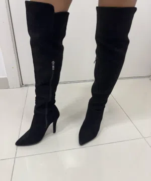 Beautiful knee high heels boots