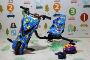 السكوتر الكهربائي سكوتر درفت الثلاثي رجع من جديد