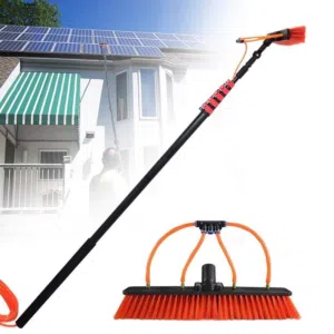 مكنسة غسيل ألواح طاقه شمسيه وزجاج