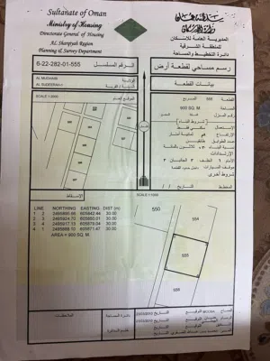 أرض للبيع ولاية سناو //المنترب