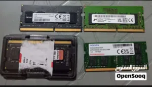 رامات لابتوب للبيع بسعر لقطه  8G DDR 4 Ram speed 3200