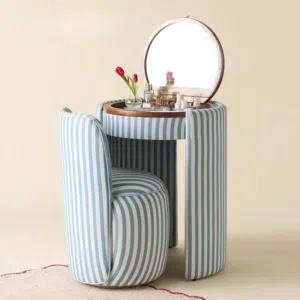 تسريحة مودرن فاخرة مع كرسي – تصميم أنيق يضيف لمسة راقية لمنزلك