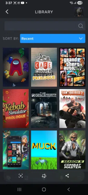 حساب ستيم الألعاب الي فيه فوق ال 25 دولار  للبيع