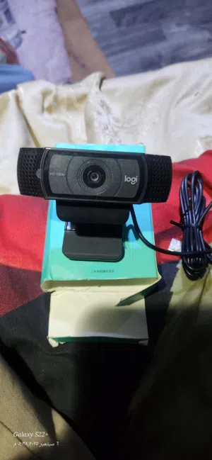 كاميرا لوجيتك Logitech C920e الأصلية - دقة 1080p احترافية (جديدة) السعر 150ريال سعودي او 22 الف ريال