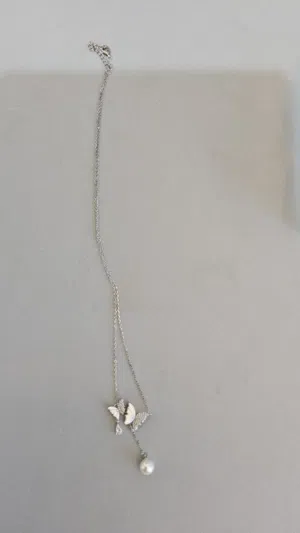 silver sterling necklace (S 925)