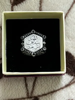 خاتم فضه عيار 925