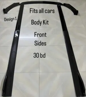 Car body kit and spoilers available new 30 bd starting price fix all cars
