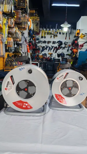 محول كهرب واير كيبل كهرباء Extension Reel electrical wire شركة ايدون edon 25m و 50m متر 3 بلكات