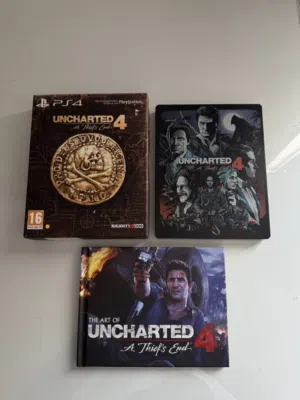 شبه جديدة Uncharted 4 a Thief’s end special edition