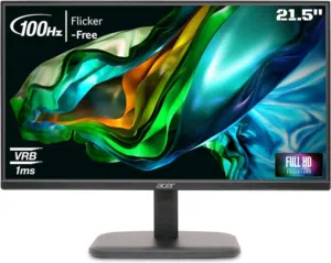 شاشة acer للبيع مستعملة بحالة ممتازة جدا 21.5 انش 100HZ