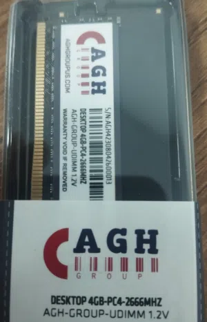 رام 2666 DDR4 4G  شرحتين كمبيوتر مكتبي