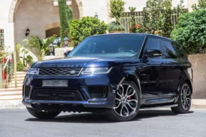 Range Rover Sport 2021 P400e Hse Black package السيارة وارد المانيا و قطعت مسافة 97,000 كم