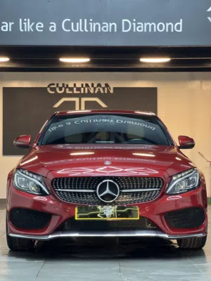 Mercedes-Benz C300 2018  Panorama  Red Interior Beige  Excellent Condition