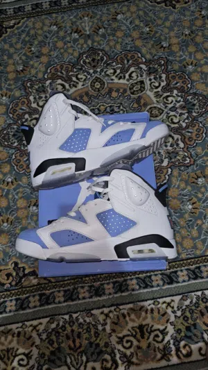 Jordan 6 unc retro with box 48 omr
