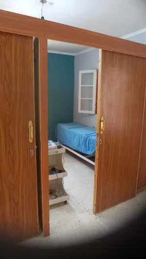 بارتيشن غرفه كامل ولوحين زياده.