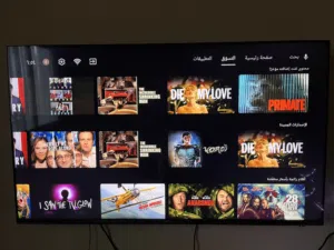 للبيع تلفاز konka 4k يحتاج إلى رموت شغال و أمور طيبة سمارت في تطبيقات و تقدر تنزل