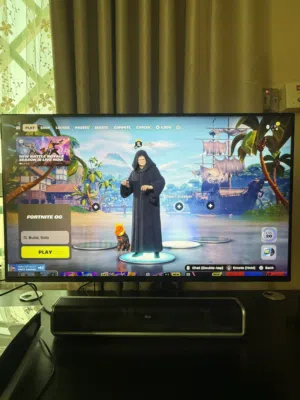 شاشة LG 120hz مع ستاند