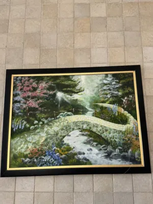 oil colour painting  painted by love