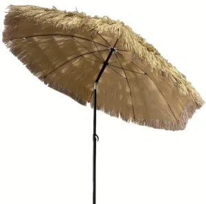 شمسية بلاستيك من القش