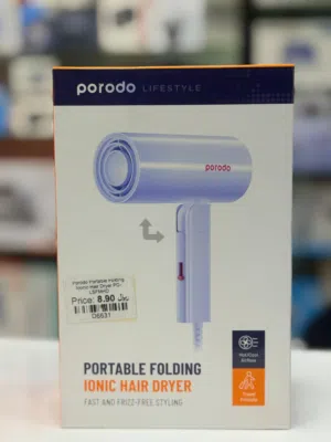 Brand New Porodo Hair Dryer in Oman  Compact Design  1 Year Warranty