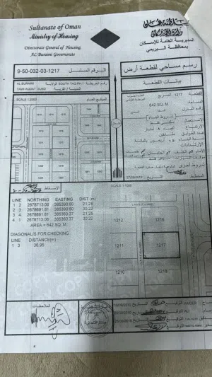 ارض سكينه البريمي /العقده جنوب /المرحله لاولى