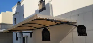 تنفيذ اعمال مظلات السيارات P.V.C والغرف الساندوتش البانل عازل الصوت والحراره وجميع اعمال الحداده