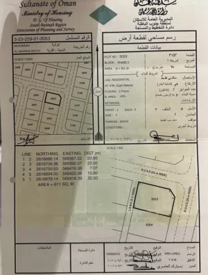 Residential Land for Sale in Al Batinah Al Masnaah