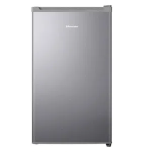 ثلاجة Hisense  صغيرة بحالة ممتازة استعمال بسيط ستانلس ستيل الإضاءة الداخلية LED تصنيف الطاقة: A+