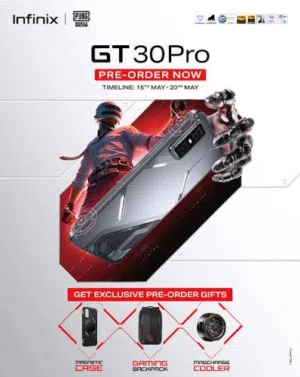 Infinix GT 30 pro انفنكس